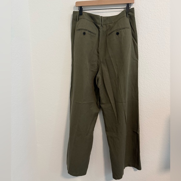 Madewell // NWT The Harlow Wide-Leg Pant in Drapey Twill - Picture 4 of 5